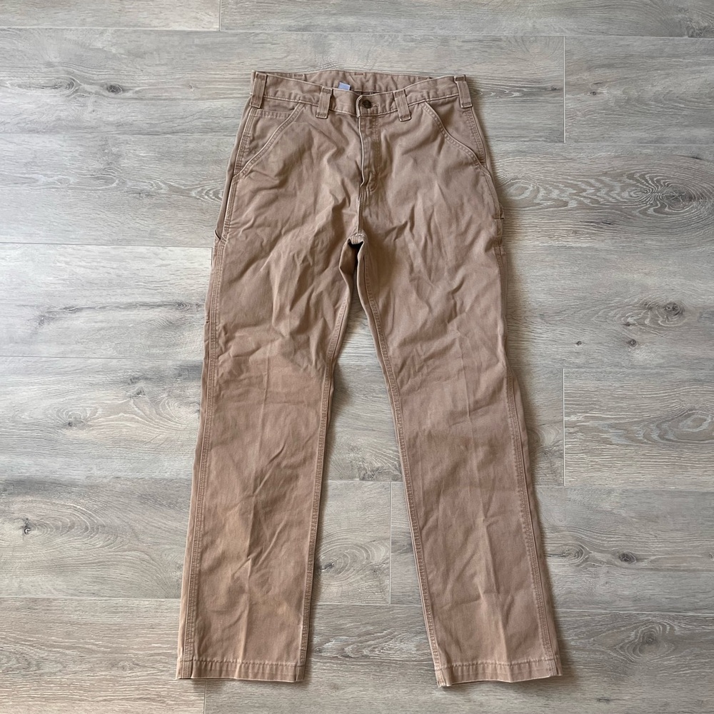 Carhartt Work Pants (Canvas / Utility Style). - Picture 2 of 9